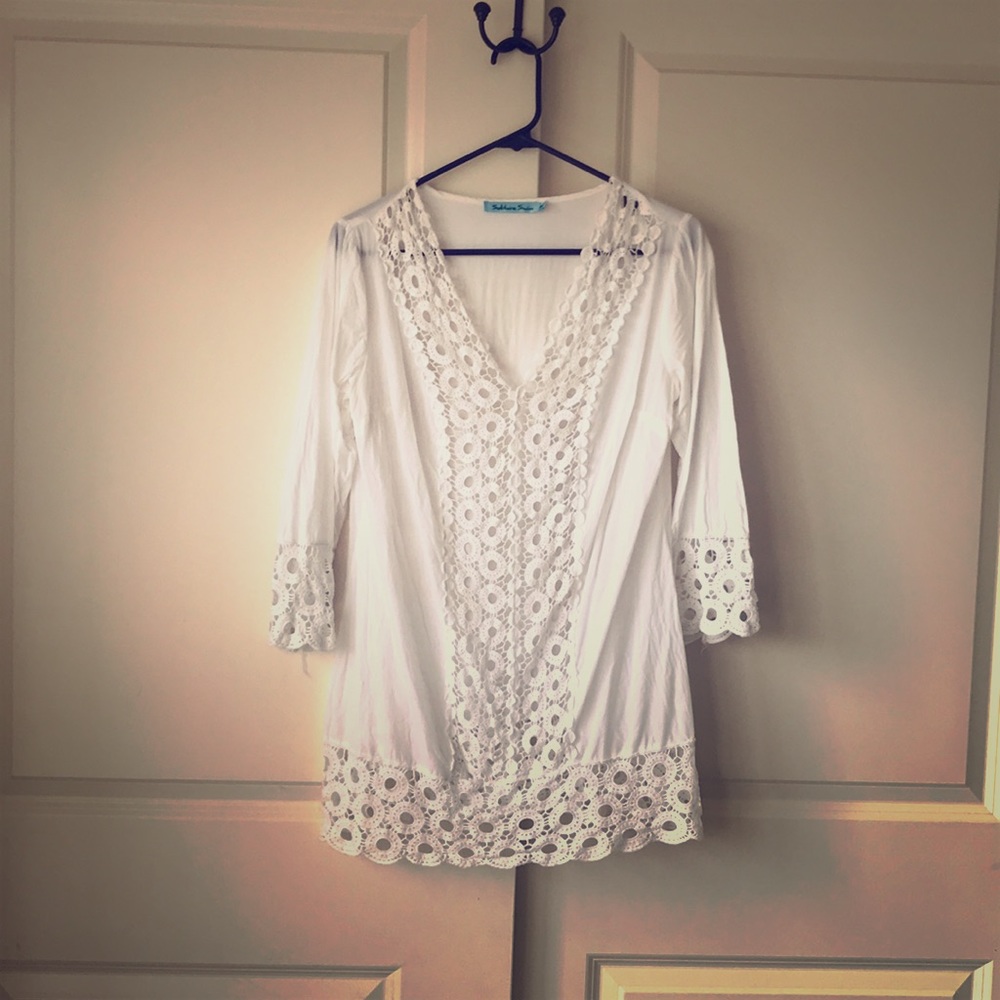 💥SALE💥Solitaire swim cover up